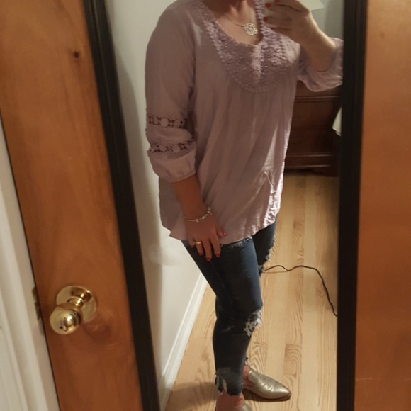 Purple boutique top - Picture 4 of 4